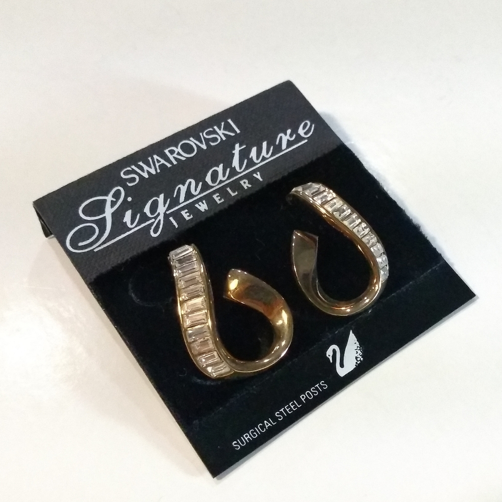 Swarovski Signature Earrings. - Picture 5 of 7